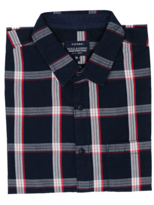 Tiffosi 10034235 790 Men's Shirt Blue