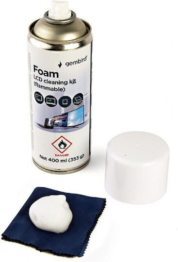 Gembird Foam Lcd Cleaning Kit Flammable 400ml Ck-lcd-08