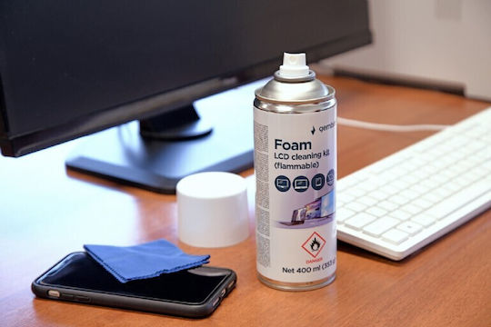 Gembird Foam Lcd Cleaning Kit Flammable 400ml Ck-lcd-08