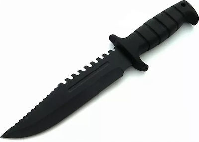 Tactical Hunting Knife Zola Comfortable Handle Sheath 29 Cm Black