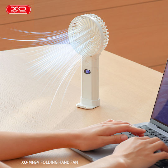 Xo Mf84 Faltbarer Handventilator mit Ladestation 4000mAh