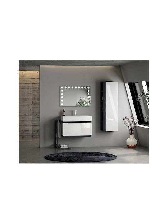 Bathroom Mirror Led Touch with Length 80cm