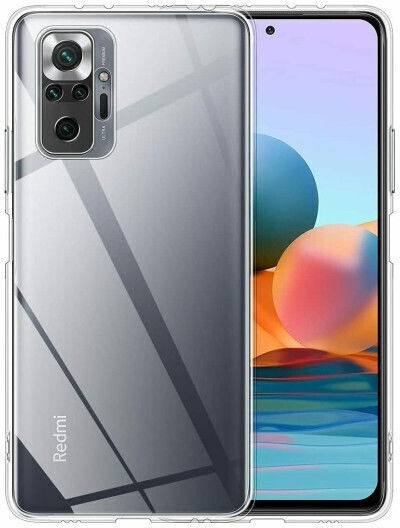 TelForceOne Back Cover Tempered Glass 1mm Διάφανο (Redmi Note 10 Pro)