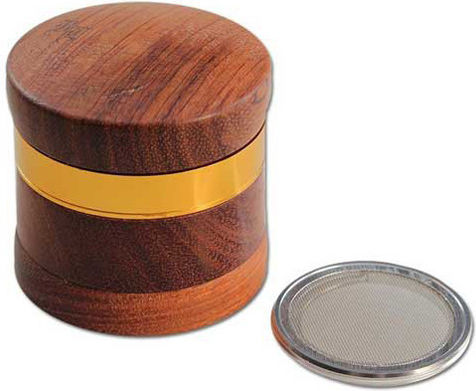Black Leaf Grinder THC 4 Parts 60mm