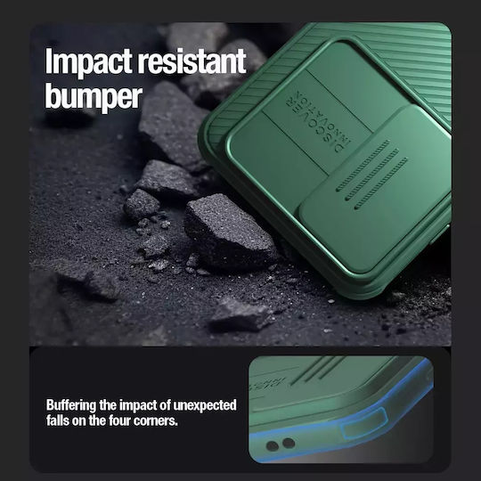 Nillkin Camshield Pro Back Cover Tempered Glass / Πλαστικό Μπλε (Galaxy S24)
