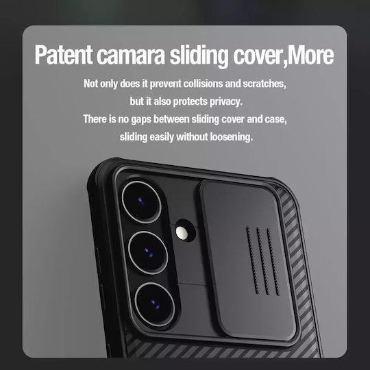 Nillkin Camshield Pro Back Cover Tempered Glass / Πλαστικό Μπλε (Galaxy S24)