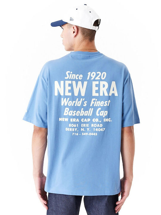 New Era Men's Short Sleeve T-shirt Blue