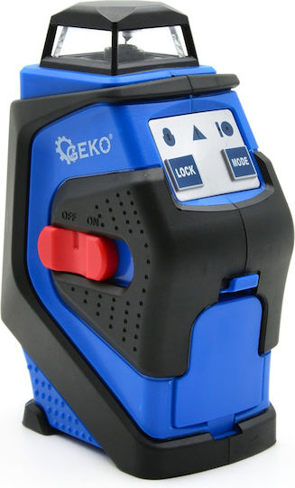 Geko Liniar Nivelă Laser Fascicul Roșu 1.5V cu Domeniu de Lucru 25m