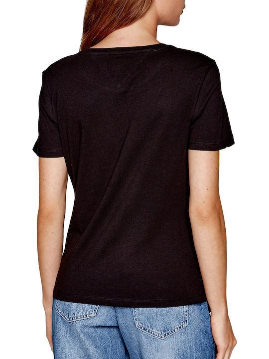 Tommy Hilfiger T-Shirt Μαύρο