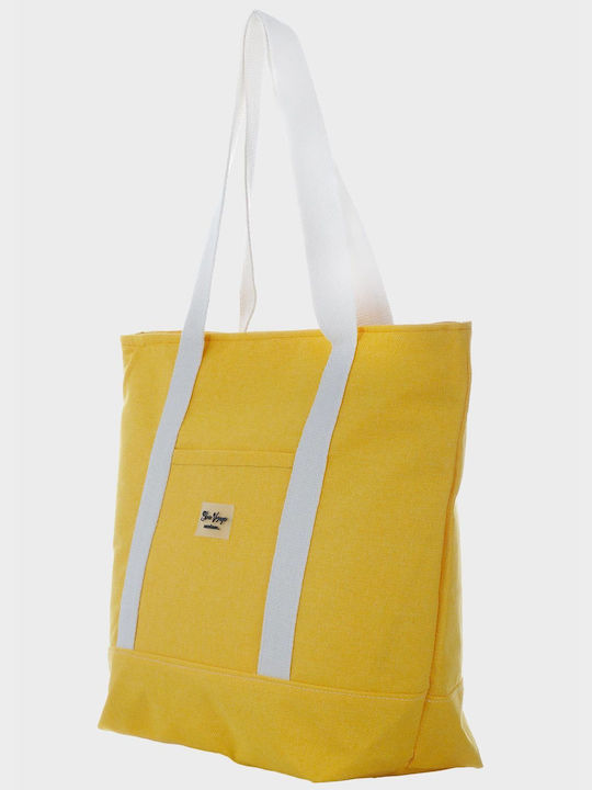 G Secret Τσάντα Θαλάσσης Κίτρινη
