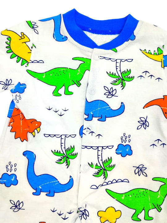 Baby Train Saisonale gestreifte Shorts/Dinos Roux