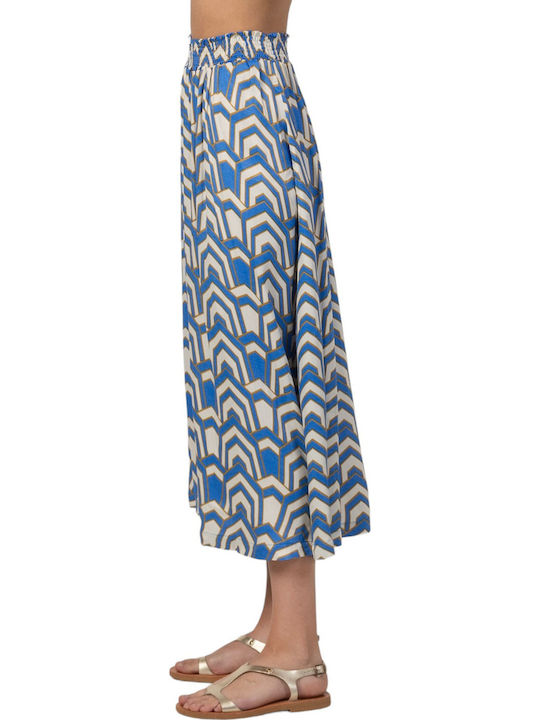 Satin Skirt Multi