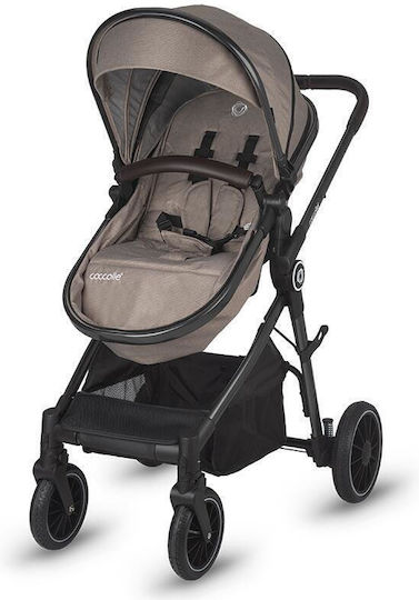 Coccolle Ago Adjustable 3 in 1 Baby Stroller Suitable for Newborn Dessert Taupe