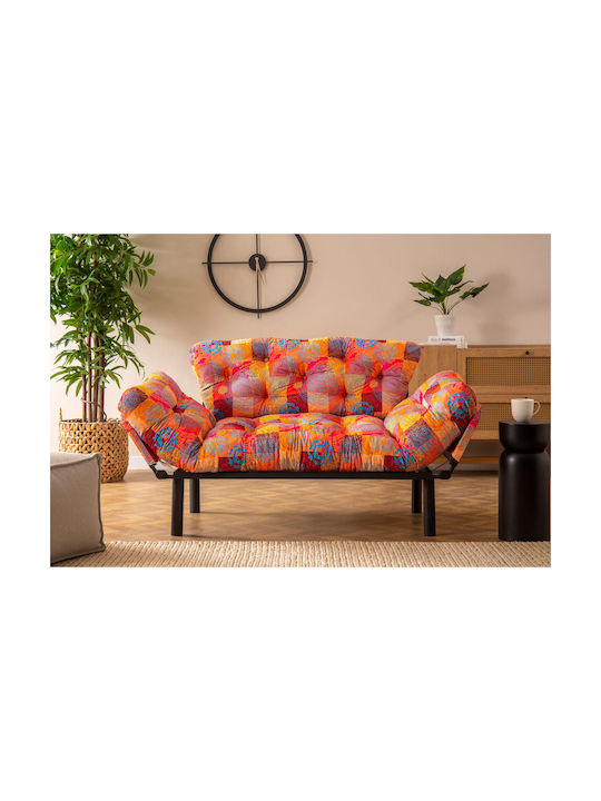 Nitta Doppelsitzer Sofa Bett Mehrfarbig 155x73x85cm