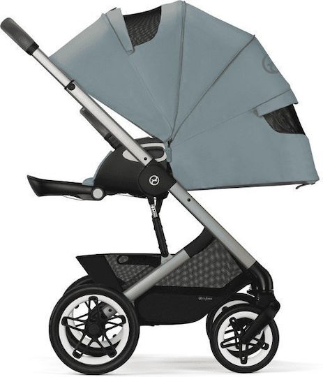 Cybex Talos Καρότσι Μωρού Kατάλληλο για Nεογέννητο Sky Blue/Light blue 14.2kg