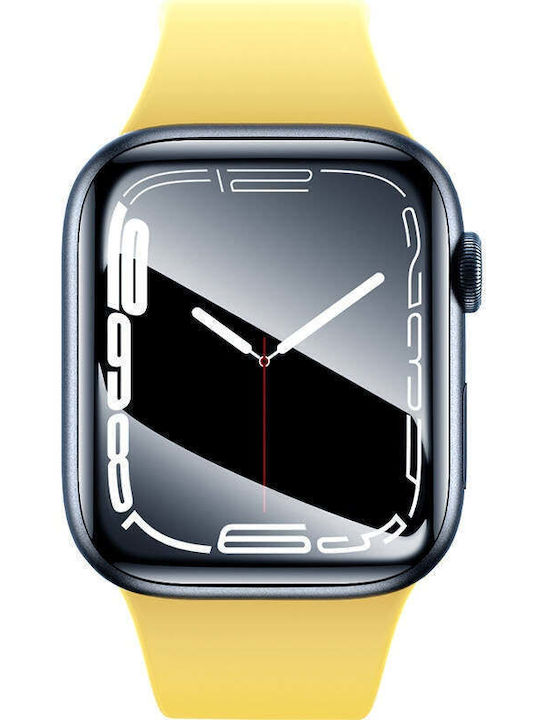 Baseus Curved Glass Protector Vollflächig gehärtetes Glas für das Apple Watch 41mm 1Stück SGWJ010601