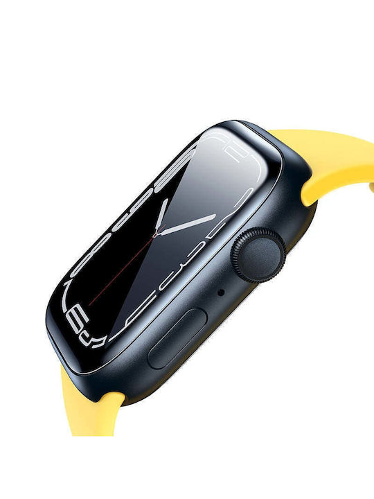 Baseus Curved Glass Protector Vollflächig gehärtetes Glas für das Apple Watch 41mm 1Stück SGWJ010601
