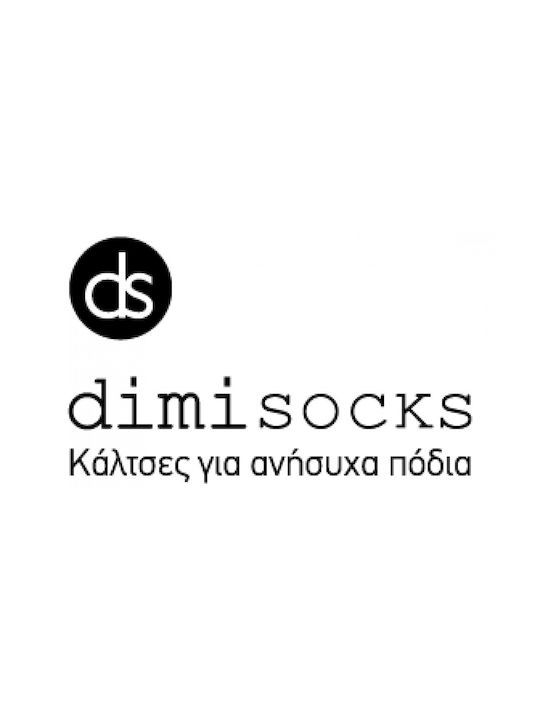 Dimi Socks Men's Solid Color Socks Gray