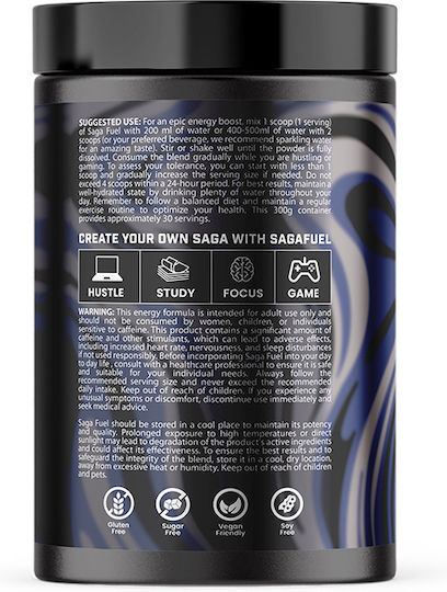 Saga Fuel SagaFuel Special Food Supplement 300gr Blueberry
