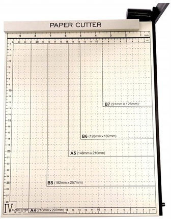 Büroschneidemaschine Guillotine Tischplatte für Blätter bis zu einer Größe von A4