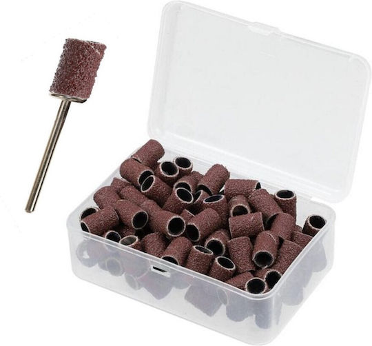 Set Nail Drill Pumice Bit with Barrel Head