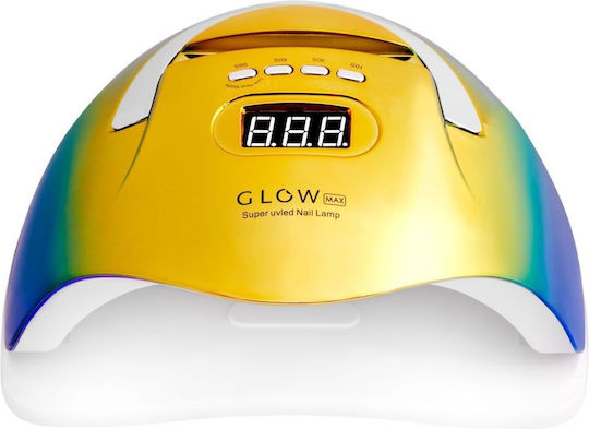 Activeshop Επαγγελματική Λάμπα Glow F2 Φουρνάκι Νυχιών LED 220W Χρυσό
