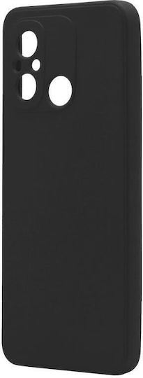 iNOS Back Cover Σιλικόνης Μαύρο (Redmi 12C)