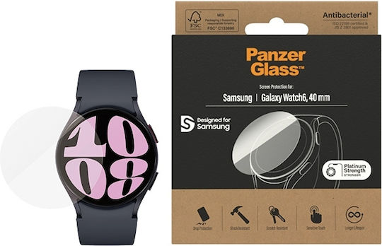 PanzerGlass Antibacterial Screen Protector pentru Galaxy Watch6 40mm - Ceas Galaxy Watch6 40mm 1buc 3683