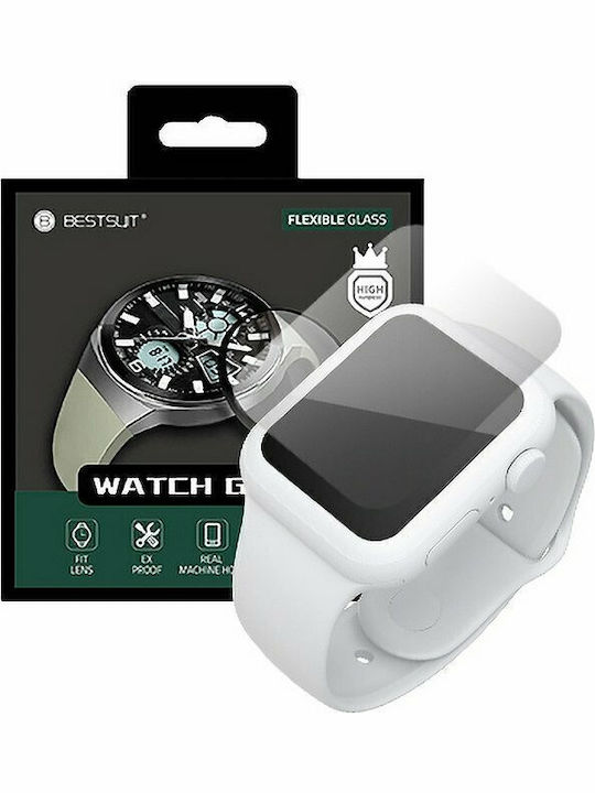 Bestsuit Flexible Gehärtetes Glas Wearable Screen Protector für das Huawei Watch GT FNGGT246