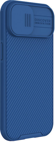 Nillkin Camshield Pro Umschlag Rückseite Kunststoff 0.2mm Magnetisch Blau (iPhone 15 Plus / 16 Plus)