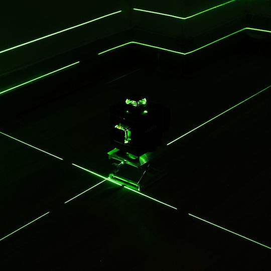 Περιστροφικό Αλφάδι Laser Πράσινης Δέσμης