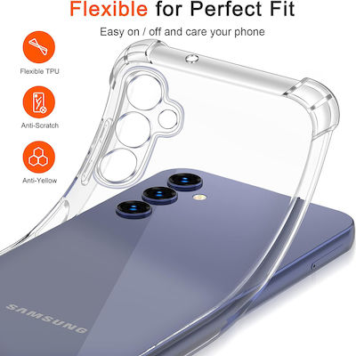 Techsuit Coperta din spate Silicon Transparent (Galaxy A14)