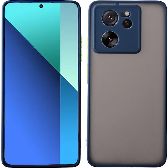 Lime Hardshell Fusion Full Camera Protection Back Cover Πλαστικό / Σιλικόνης Μπλε (Xiaomi 13T Pro 5G)