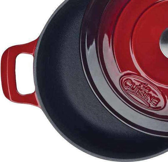 La Cuisine Volcanique Oală Adâncă Din Fontă 2lt 20cm