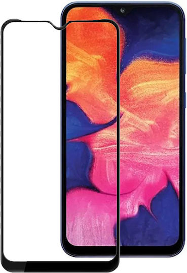 Partner Tele 5D 0.3mm Full Glue Full Face Tempered Glass Μαύρο (Samsung Galaxy A10s)