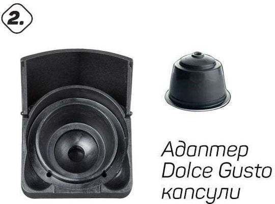 Elekom Кафемашина за капсули Lavazza Blue Налягане 19бар Черна