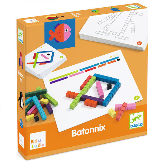 Djeco Mosaic Batonnix for Children 4+ Years