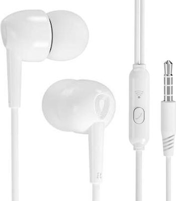 XO Ep37 In-ear Handsfree with 3.5mm Connector White