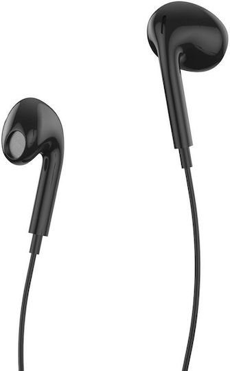 XO Ep74 Earbuds Handsfree Headphones with Connector USB-C Black