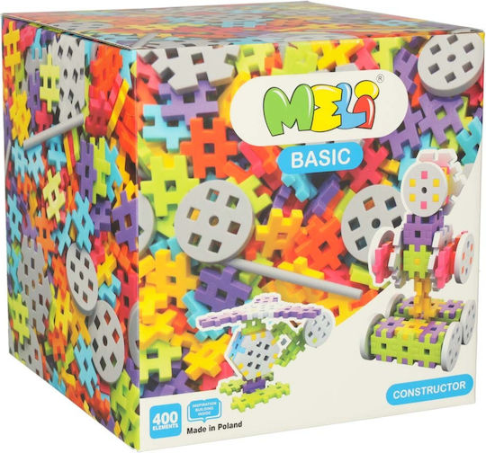 ikonka Building Blocks for 3+ Years 400 Pieces