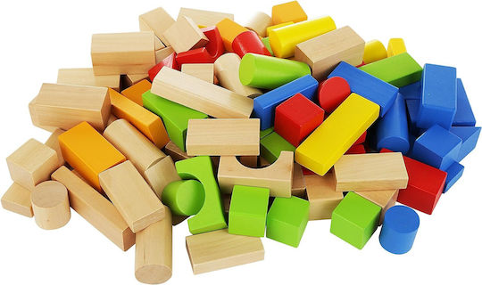 Holzbausteine Für Kinder Ab 3 Jahren 100 Stück