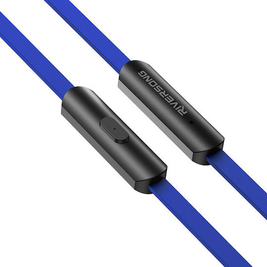 Riversong EA167BL In-Ear Freihändig Kopfhörer mit Stecker 3.5mm Blau