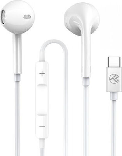 Tellur Urbs Earbuds Handsfree with USB-C Connector White