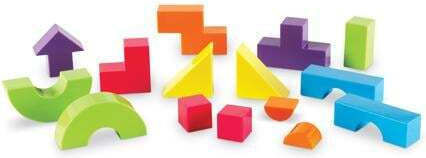 Learning Resources Cuburi De Construit Pentru Vârsta 5+
