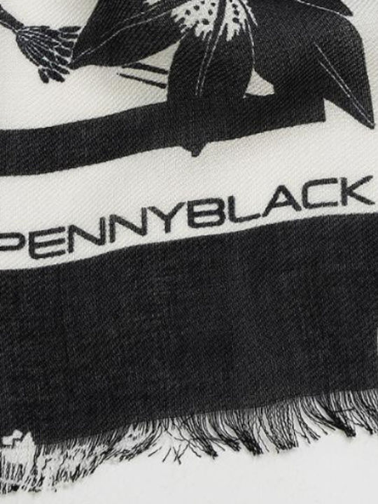 Penny Black Ordo Stole Black White Γυναικείο 100% Modal