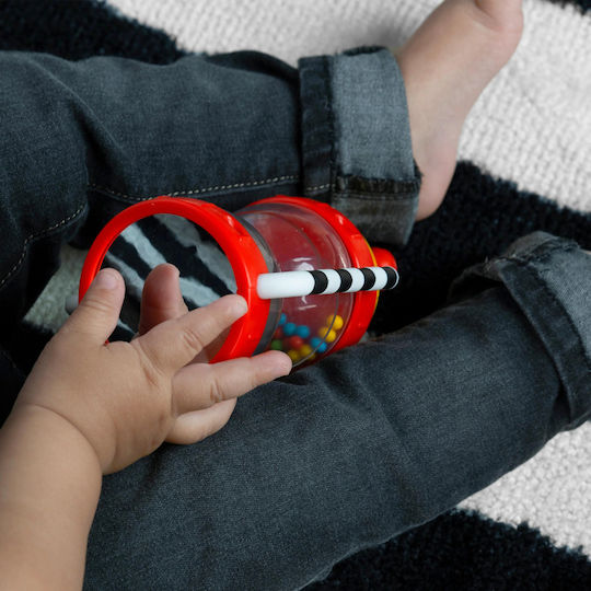 Baby Einstein Сензорна Cal’s Sensory Shake-up Activity Rattle с Музика и Звуци за 3+ Месеца