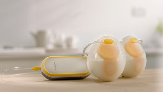 Medela Hands-free Ηλεκτρικό Διπλό Θήλαστρο Διάφανο 150ml