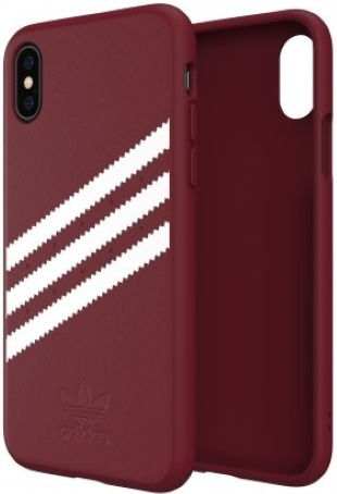 adidas Moulded Suede Back Cover Plastic Red (iPhone X / Xs) 33282