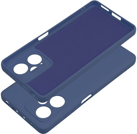 Forcell 5g Back Cover Σιλικόνης Μπλε (Redmi Note 12 Pro+)