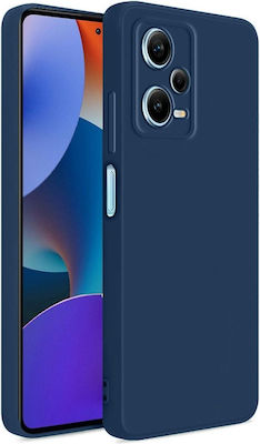 Forcell 5g Silicone Back Cover Blue (Redmi Note 12 Pro+)